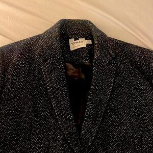 Topman Black Coat